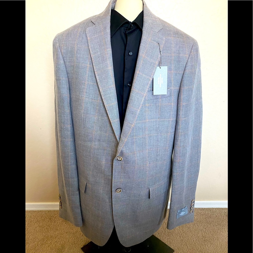 Hart Schaffner Marx Plaid 41 Long NWT